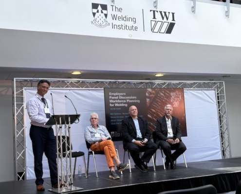 Warren joins skills shortage panel at The Welding Institute 2