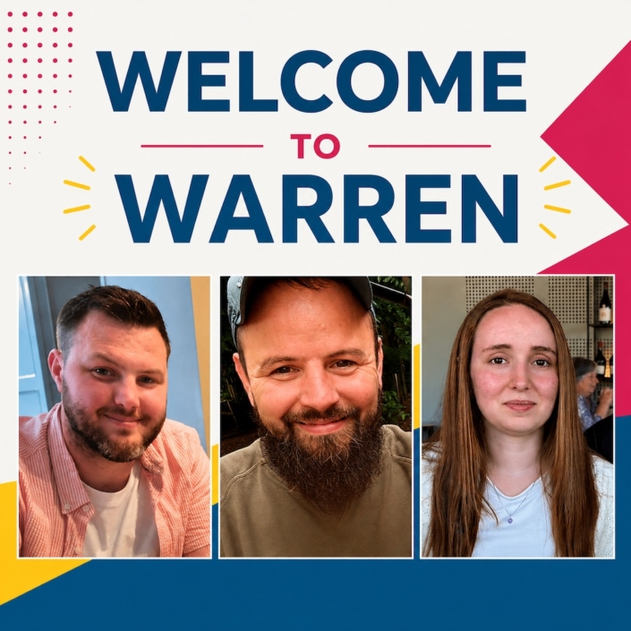Welcoming three new faces to the Warren team